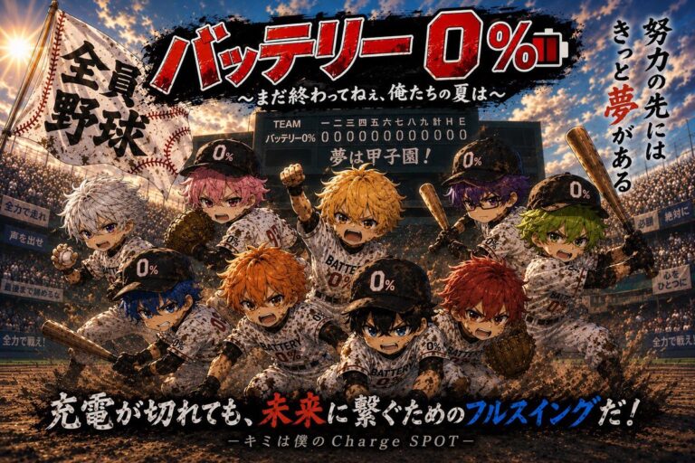 マンスリーLIVE『バッテリー0%』8月10日開催決定！